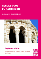 GRAND POITIERS_RENDEZ-VOUS PATRIMOINE_SEPTEMBRE 2024