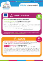 Agenda Septembre 2025