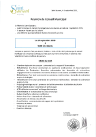 Ordre du jour