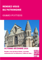 GRAND POITIERS_RENDEZ-VOUS PATRIMOINE_OCT_NOV_DEC 2025