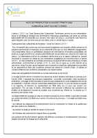 Note de présentation du BP 2026