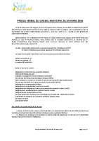 Procès-verbal du Conseil Municipal du 30 mars 2026
